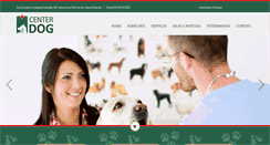 Desktop Screenshot of centerdog.com.br