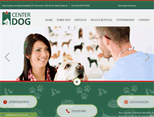Tablet Screenshot of centerdog.com.br